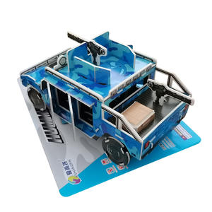 Juguete Educativo 3D para Niños, Rompecabezas de Auto, Bloques de Construcción de Papel para Armar, Regalo para Niños - Product Image 3