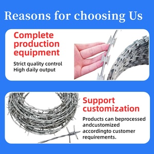 Vente directe usine – Fil barbelé galvanisé haute résistance, 2 brins, calibre 12, 14, 16, 20, 500 m – Alambre De Puas - Product Image 5