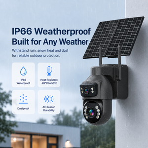 Caméra solaire PTZ 4G Wistino 365 jours avec zoom 36x pour la sécurité des routes et des terres agricoles rurales, recharge solaire haute efficacité, caméra CCTV extérieure - Product Image 5