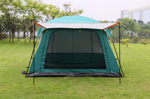 Outdoor Double Oxford Tent With Automatic Waterproof Rain and <b>Sunscreen</b> Features Multi-Functional Camping Tent QF00584 Double Ox - Product Image 5