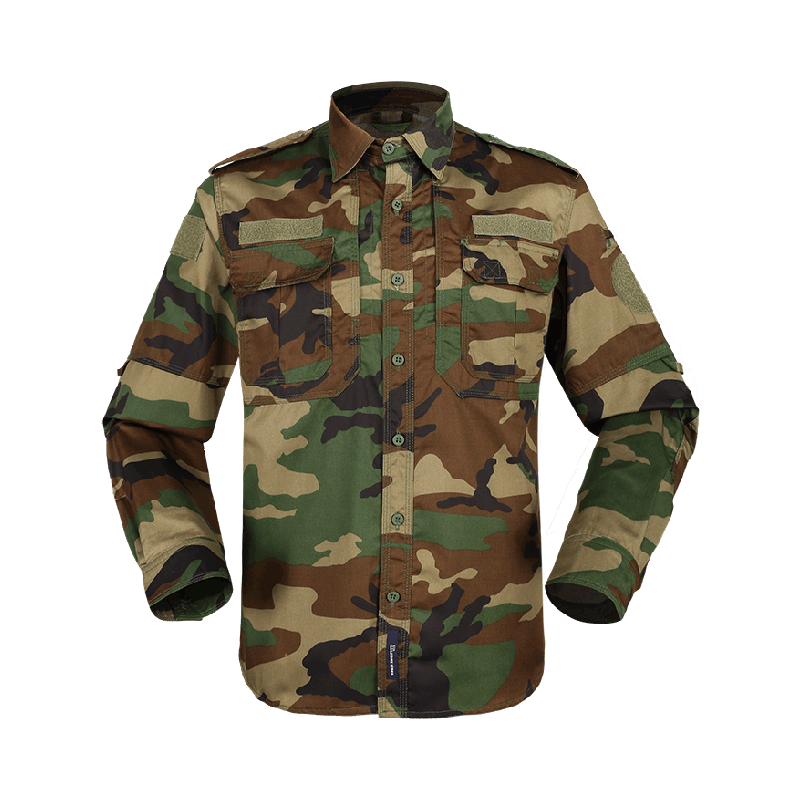 Xinxing Custom Woodland Camuflagem Tecido BDU Combate Roupas Tático Calças De Carga Uniformes Para Venda