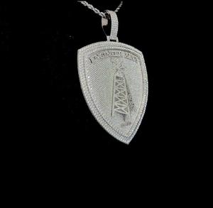 จี้เพชรโมอิสที่ยอดเยี่ยมพร้อมโซ่ประกายสำหรับเครื่องประดับแสนโรแมนติก - Product Image 2