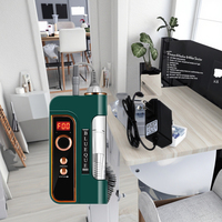 Lime à ongles professionnelle portable 35000 tr/min : rechargeable, 6 têtes, faible bruit, électrique, puissante, écran LCD, polisseuse à gel pour manucure