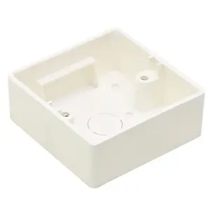 External Switch Socket Accessories Mounting Box for 86mm* 86mm Standard Switch and Socket Mounting Box for Any Wall Location