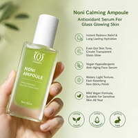 Ampoule apaisante Noni 1% Bakuchiol Peptide Sodium Hyaluronate, sérum anti-âge végétalien, peau éclatante, hydratant, 50 ml, OEM