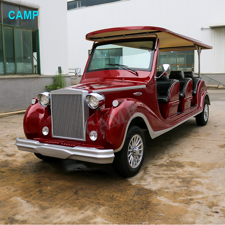 Электрический туристический автомобиль/Электрический винтажный автомобиль с 12 сидениями