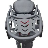 Kit de protection de moteur de moto TORST en alliage d'aluminium robuste, barres anti-chute, porte-bagages arrière, boîte latérale, capacité 45L pour Haojue DL150 Full