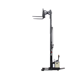 1.5T altura do elevador 3-5.5M garfo alcançar empilhador elétrico palete empilhador de mão - Product Image 3