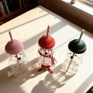 Verres à boire en forme d'ours en peluche de 500 ml, design classique, mignons, pour café, jus, thé et lait, pour utilisation dans les restaurants - Product Image 6