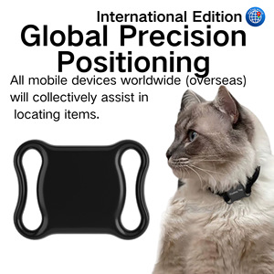 Localizador Lulin Finder, Rastreador Inteligente para Perros, AirTag, Rastreador <span class=keywords><strong>de</strong></span> Llaves, Gatos, Carteras, Certificado, Antipérdida, GPS para Mascotas, Compatible con <span class=keywords><strong>Apple</strong></span> y Android - Product Image 1