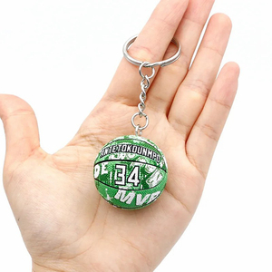 Tùy Chỉnh <span class=keywords><strong>3D</strong></span> Móc Khóa Cao Su 2025 Phong Cách Mới <span class=keywords><strong>PVC</strong></span> Bóng Rổ <span class=keywords><strong>Keyring</strong></span> Sáng Tạo Ba Lô Mặt Dây Chuyền - Product Image 5