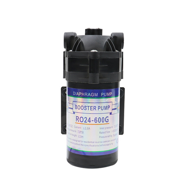 Yenvqee  600G DC 24VCompact and Lightweight  Durable Large Flow Rate   Diaphragm Booster Pump Water Purifier Booster Pump 600G