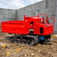 Tout Nouveau Camion Benne Mini-Dumper Diesel de 1, 2, 3 et 5 Tonnes, Exportation Arabie Saoudite, Jamaïque, Pakistan, Camion Benne à Chenilles