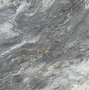 Azulejo de suelo de porcelana de mármol esmaltado completamente pulido gris de diseño italiano de 1200x600mm - Product Image 2