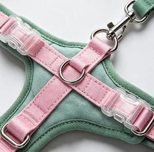 No Choke Small Dog Vest <b>Harness</b> Set - Product Image 1