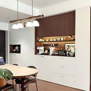 ตู้ไม้สไตล์โมเดิร์นสั่งทำพิเศษ ผลิตภัณฑ์สั่งทำระดับไฮเอนด์สำหรับตู้โชว์ห้องนั่งเล่น - Product Image 2