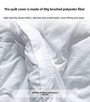 Ensemble de literie 3 pièces personnalisable en fibres synthétiques matelassées ultra-douces à motif animaux du monde sous-marin, impression numérique