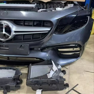 Pour Mercedes-Benz <span class=keywords><strong>2017A</strong></span> Ensemble complet de l'ensemble de la calandre avant et des accessoires du pare-chocs avant, ainsi que les phares gauche et droit - Product Image 1