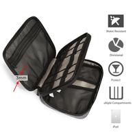 Haute qualité étanche Portable électronique organisateur numérique câble sac voyage sacs de rangement