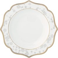 Service de table en porcelaine fine de 57 pièces - Ensemble de vaisselle avec incrustations dorées, écologique, pour 8 personnes