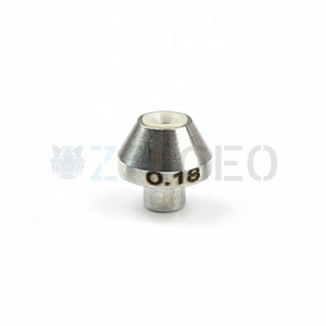 Boquilla de zafiro con orificio de rubí a chorro de agua, solo vástago corto A2260002 A2260003 A2260004 A2260005 <span class=keywords><strong>para</strong></span> máquina cortadora de chorro de agua KMT - Product Image 4