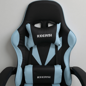 <span class=keywords><strong>Sedia</strong></span> da Gaming <span class=keywords><strong>Ergonomica</strong></span> Girevole con Poggiapiedi, Reclinabile a 135°, Schienale Alto in Pelle per Casa e <span class=keywords><strong>Ufficio</strong></span> - Product Image 6