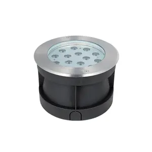 Projecteur creusé au sol IP68 étanche 3w lampe enterrée au sol extérieure led lumière souterraine de petite taille