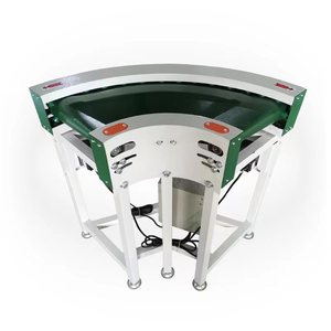 OEM Powered 180 derece 360 derece eğrisi hattı yarı daire dönüş bant konveyör birleştirin - Product Image 5
