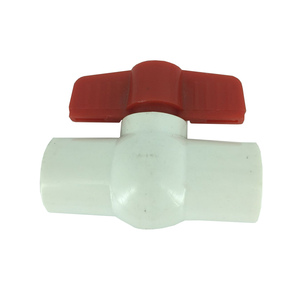 Manufacturer Direct PPR pipe fittings PVC plastic ball valve water irrigation