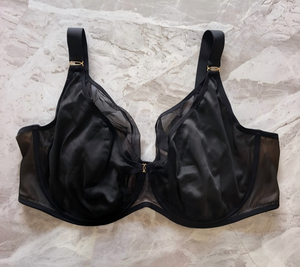 Soutien-gorge à armatures en dentelle grande taille pour femme, bonnets <span class=keywords><strong>C</strong></span> <span class=keywords><strong>D</strong></span> <span class=keywords><strong>E</strong></span> F G H (tailles 36-44), respirant, pour poitrine généreuse, lingerie sexy - Product Image 4