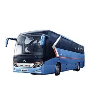 Buy 2024 Luxury And Cheap Price 50 Seater Bus King Long Bus Longwei Pure Electric 750KM Coach Highway Passenger Bus