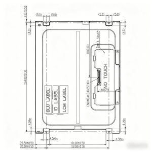 Pantalla LCD Tianma P0840VGF1MA01 Nueva y Original de 8.4 Pulgadas 640*480 Paneles LCD Médicos de Fuente Original Módulos LCD - Product Image 6