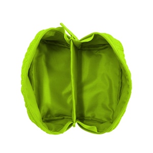 Bolsa organizadora de maquillaje de algodón cosmético para niñas, bolsas de maquillaje de moda portátiles personalizadas - Product Image 6