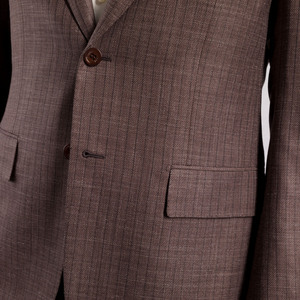Blazers <span class=keywords><strong>en</strong></span> tissu <span class=keywords><strong>de</strong></span> <span class=keywords><strong>lin</strong></span> et <span class=keywords><strong>de</strong></span> laine <span class=keywords><strong>pour</strong></span> hommes, <span class=keywords><strong>gilet</strong></span> respirant et jeune <span class=keywords><strong>pour</strong></span> hommes, costumes à rayures <span class=keywords><strong>pour</strong></span> le bureau, vêtements <span class=keywords><strong>de</strong></span> cérémonie. - Product Image 3