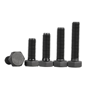 Đầy đủ chủ đề lục giác đầu Bolt DIN 933 304 thép không gỉ Hex Nuts đồng bằng kết thúc JINGYI hình lục giác đầu nhỏ gói + carton + Pallet - Product Image 1