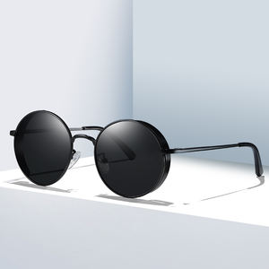 Gafas de Sol Polarizadas Redondas de Metal Vintage para Mujer, Ligeras, de Alta Calidad, para Deportes al Aire Libre y Ciclismo, Novedad 2022 - Product Image 5