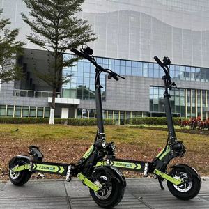 Trottinette électrique pliable pour adultes Geofought M7 60V 30-40ah, batterie 60-120km d'autonomie, double moteur, roues de 11 pouces, pour les déplacements quotidiens - Product Image 5