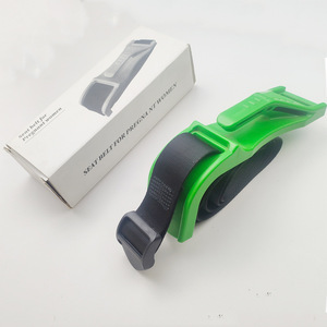 Ceinture de coussin de siège de voiture de maternité en polyester à 3 points réglable Siège de voiture de sécurité portable pour femmes enceintes - Product Image 6