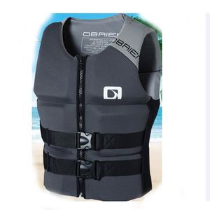 Gilet de sauvetage à flottabilité d'impact en <span class=keywords><strong>néoprène</strong></span> noir rouge orange pour hommes en marque propre pour jet-ski pêche <span class=keywords><strong>surf</strong></span> - Fabriqué en mousse EPE - Product Image 2