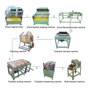 Multifunctional Customized <b>Toothpick</b> Manufacturing Machine All Wood Wooden <b>Toothpick</b> Making Machine with Great Price - Product Image 2