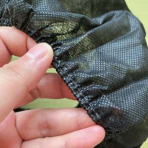 Housse de <span class=keywords><strong>volant</strong></span> de voiture noire floue flexible <span class=keywords><strong>jetable</strong></span> en tissu non tissé, housses de <span class=keywords><strong>volant</strong></span> blanches - Product Image 5