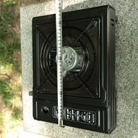 Réchaud à gaz portable pour camping, cuisinière à gaz électrique manuelle alimentée au butane pour touristes, pour la cuisine en voyage et en camping