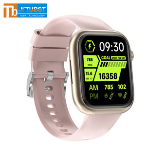 G104 jam tangan pintar pabrik dengan layar sentuh 1.83 inci pelacak kebugaran olahraga Monitor tidur tahan air IP67 perangkat dapat dipakai - Product Image 3