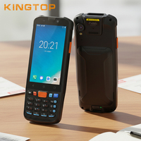Nuevo Escáner PDA Android 14 con 4G LTE, 4GB 64GB, Terminal Portátil Industrial con Teclado Numérico para Control de Inventario y Logística