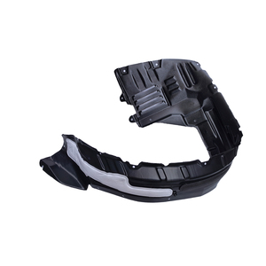 Mitsubishi Pajero Montero V83 V95 V98 Escudo contra salpicaduras frontal Kit de guardabarros interior de calidad original Defensor de fibra de carbono de plástico OEM - Product Image 2