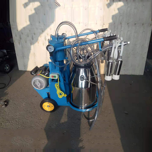 25L thép không gỉ Máy vắt sữa cừu <span class=keywords><strong>d</strong></span>ê bò Gia súc máy vắt sữa xô đôi máy vắt sữa - Product Image 5