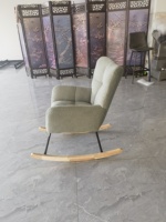 Fauteuils d'appoint de style européen DISHI, meubles, fauteuil simple, fauteuil à bascule, fauteuil lounge