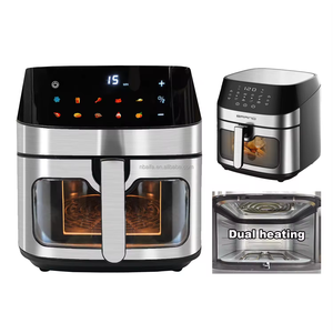 Aifa 8L due <span class=keywords><strong>2</strong></span> riscaldatore ultimo popolare in acciaio inox grande Smart 8 litri aria Frier doppio riscaldamento 7L 9L 10L 9QT digitale friggitrice ad aria - Product Image 3