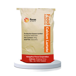 Suministro de alta calidad de grado alimenticio aditivos nutricionales potenciadores lactato de calcio lactato - Product Image 1