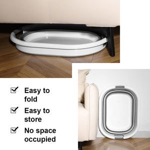 Cubos Plegables de Plástico de Alta Calidad de 20 Litros, de PP y TPR, para Limpieza, Lavado de Autos, Agua, Plegables, para Acampar al Aire Libre - Product Image 3